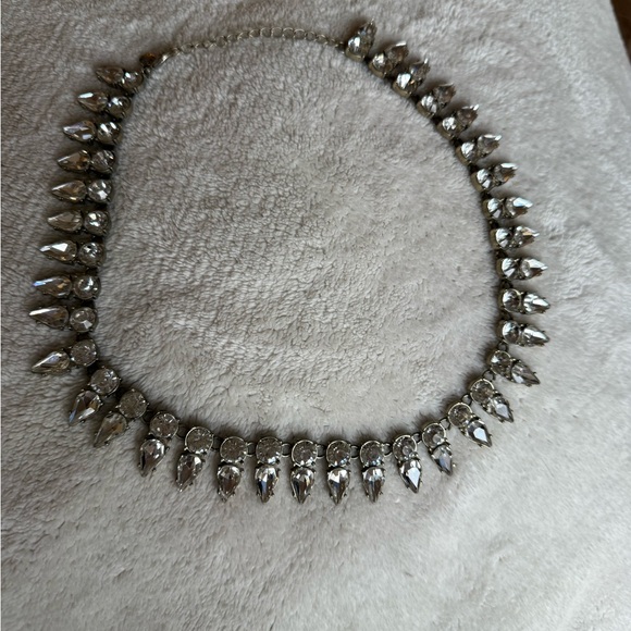 J. Crew Jewelry - J. Crew Silver Teardrop Necklace